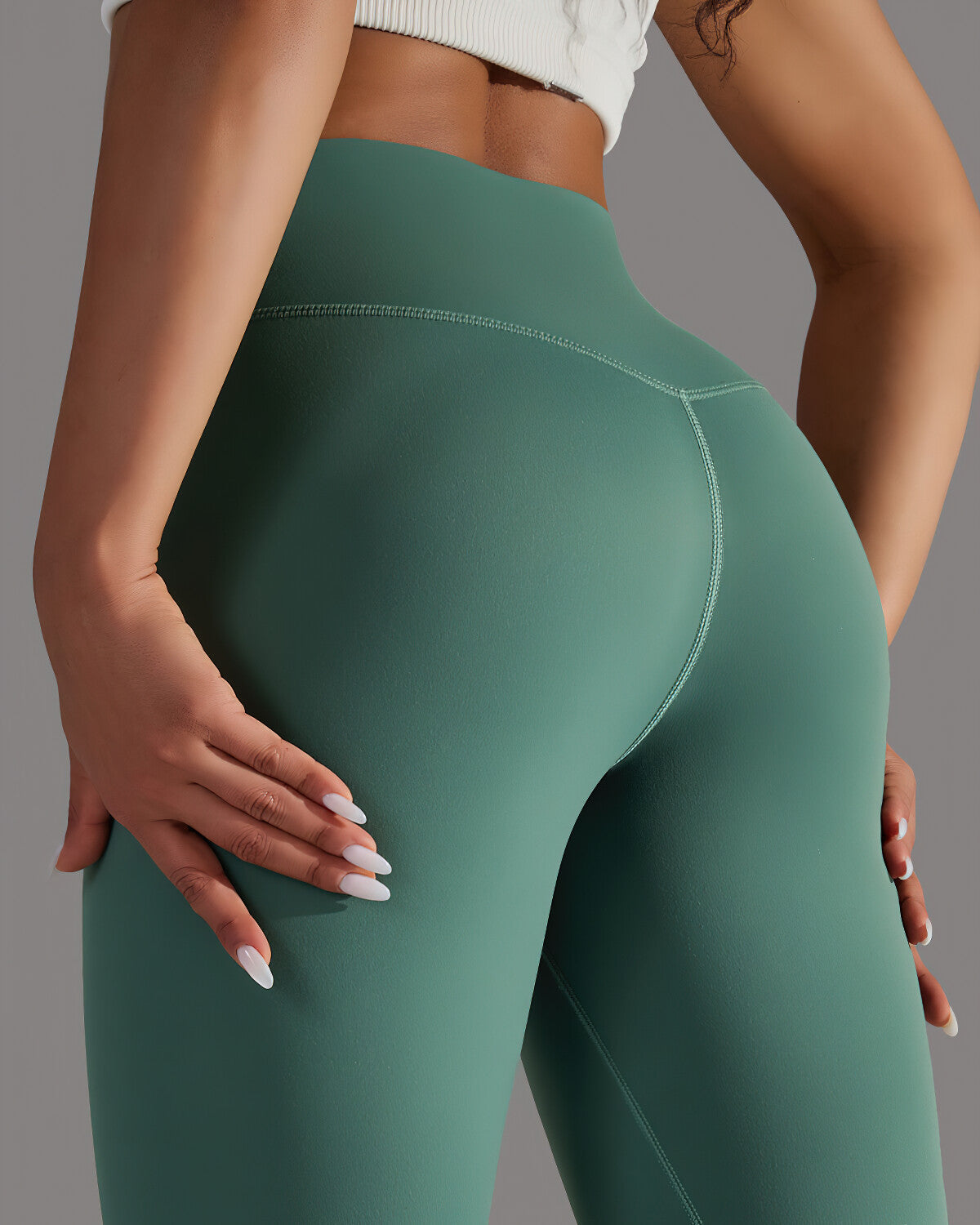 Lara Seamless Leggings - Mossy Teal