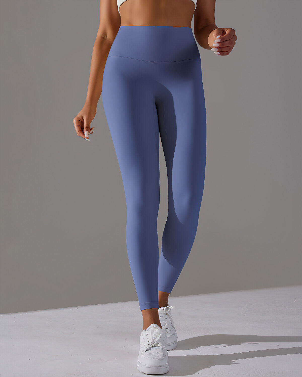 Lara Seamless Leggings - Navy Mist