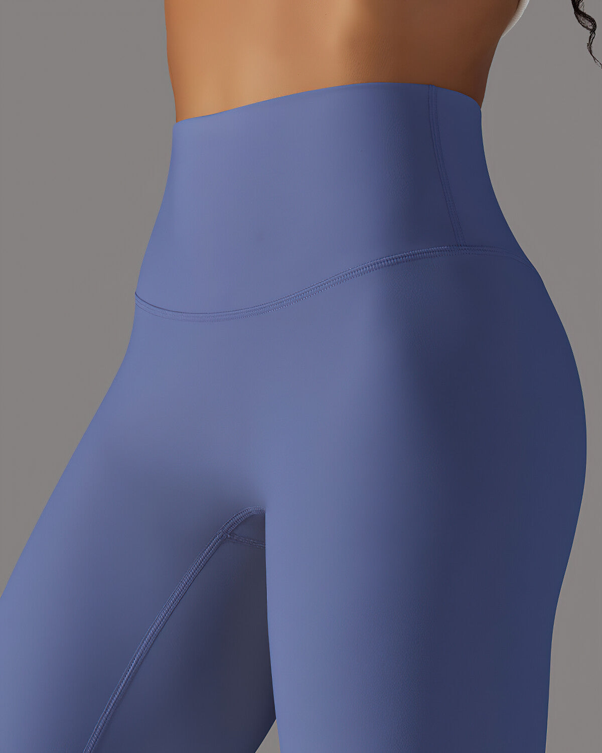 Lara Seamless Leggings - Navy Mist