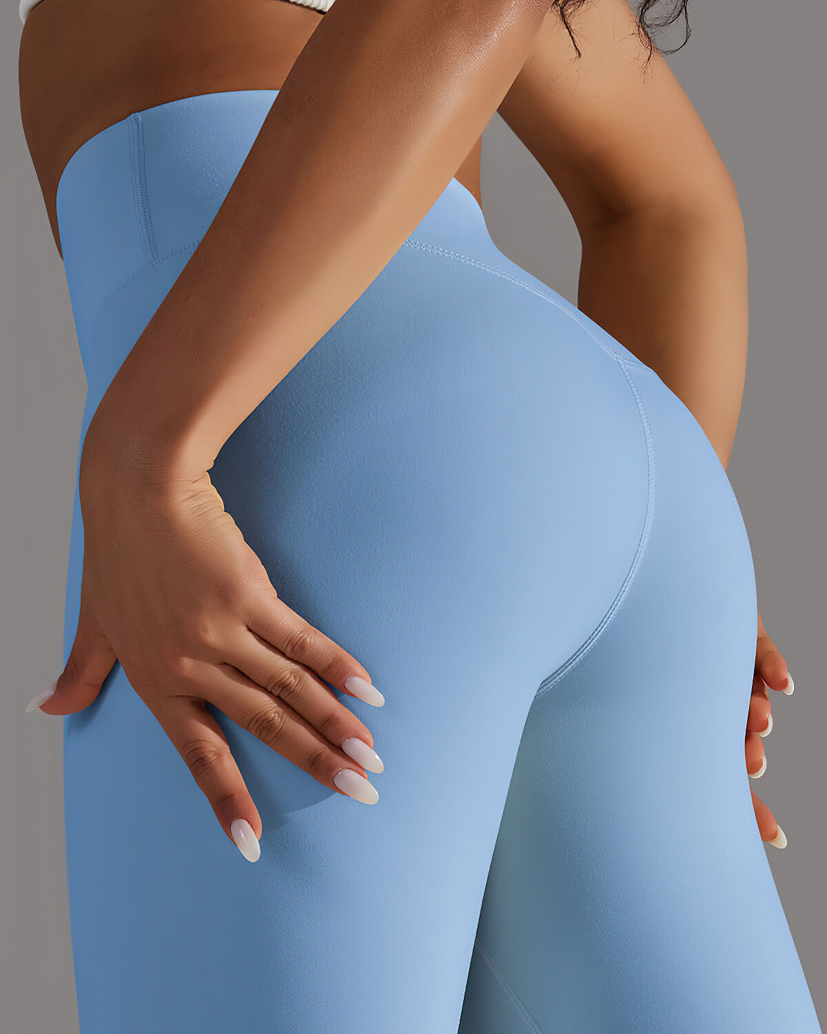 Lara Seamless Leggings - Polo Blue