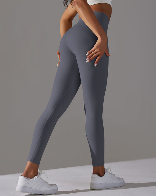 Lara Seamless Leggings - Stormy Blue