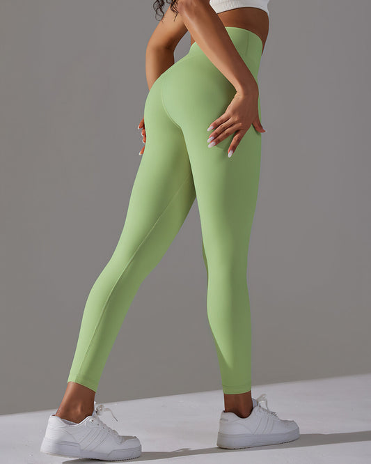 Lara Seamless Leggings - Swamp Green