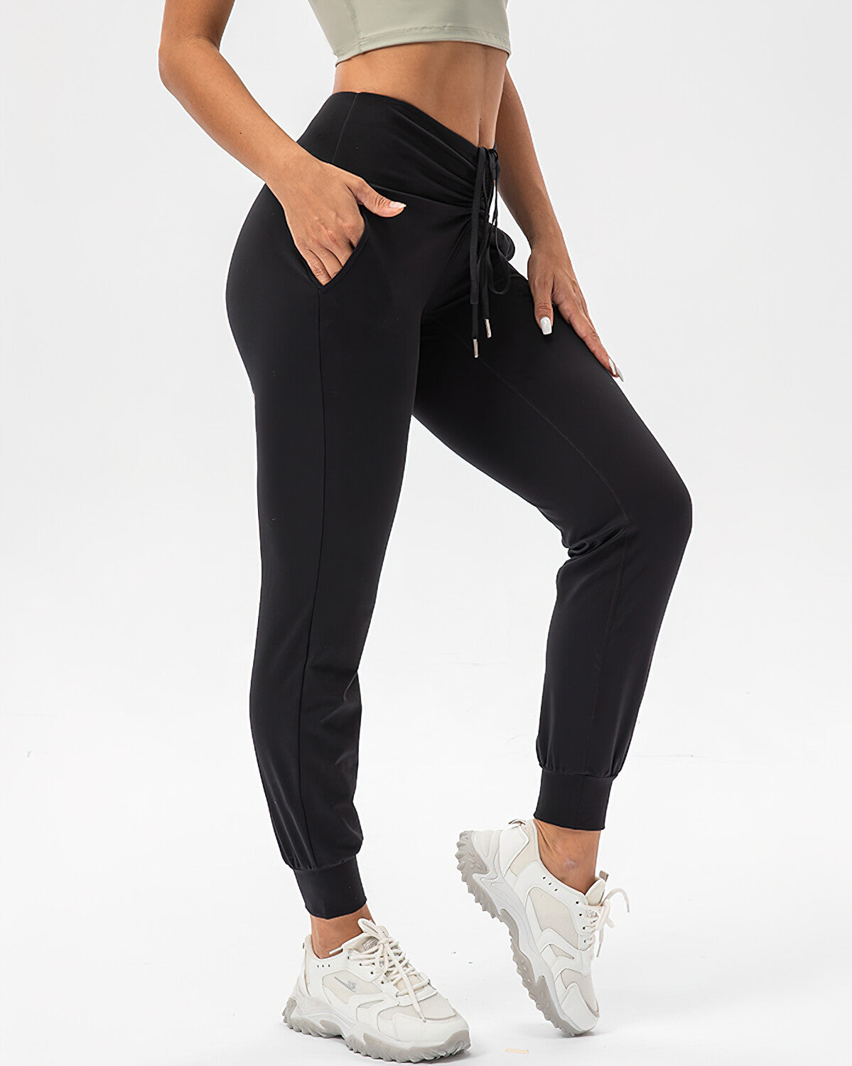 Sophie Jogger Pants - Black