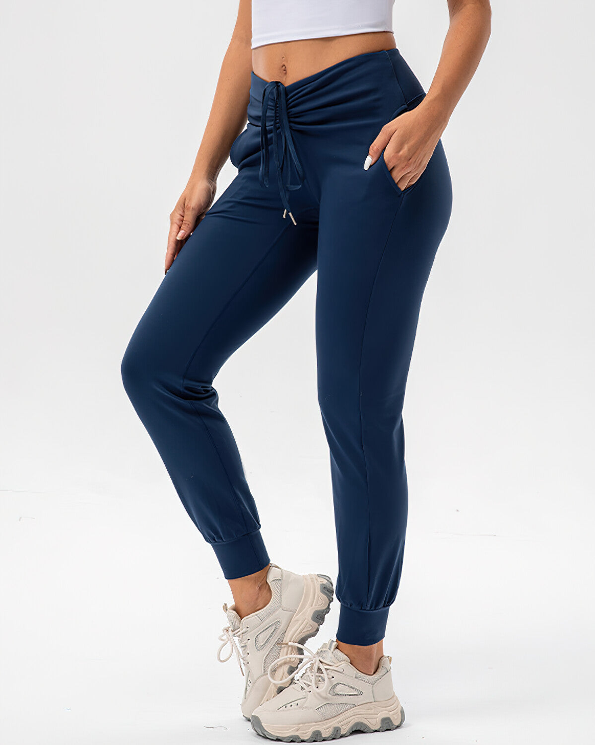 Sophie Jogger Pants - Blue