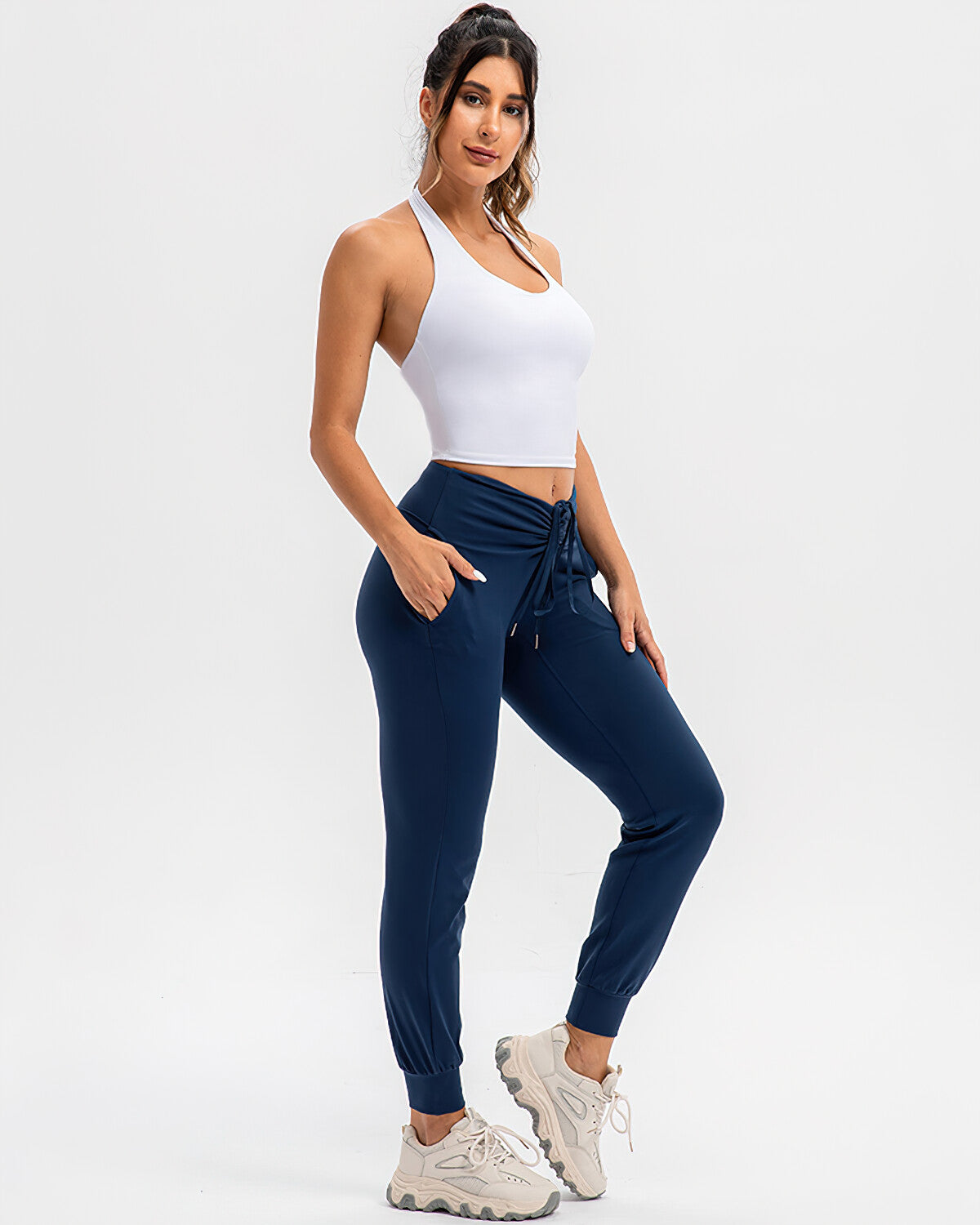 Sophie Jogger Pants - Blue