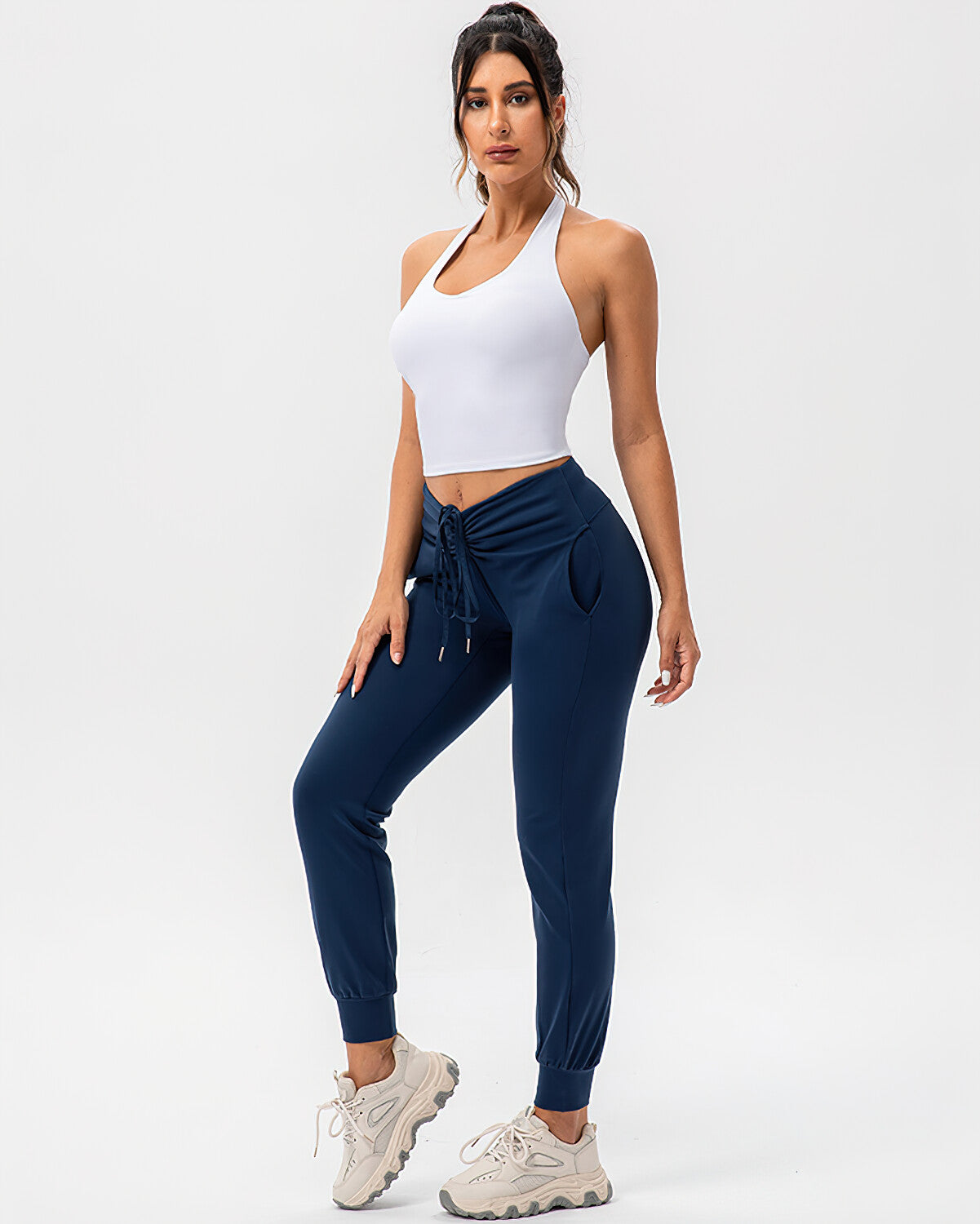 Sophie Jogger Pants - Blue