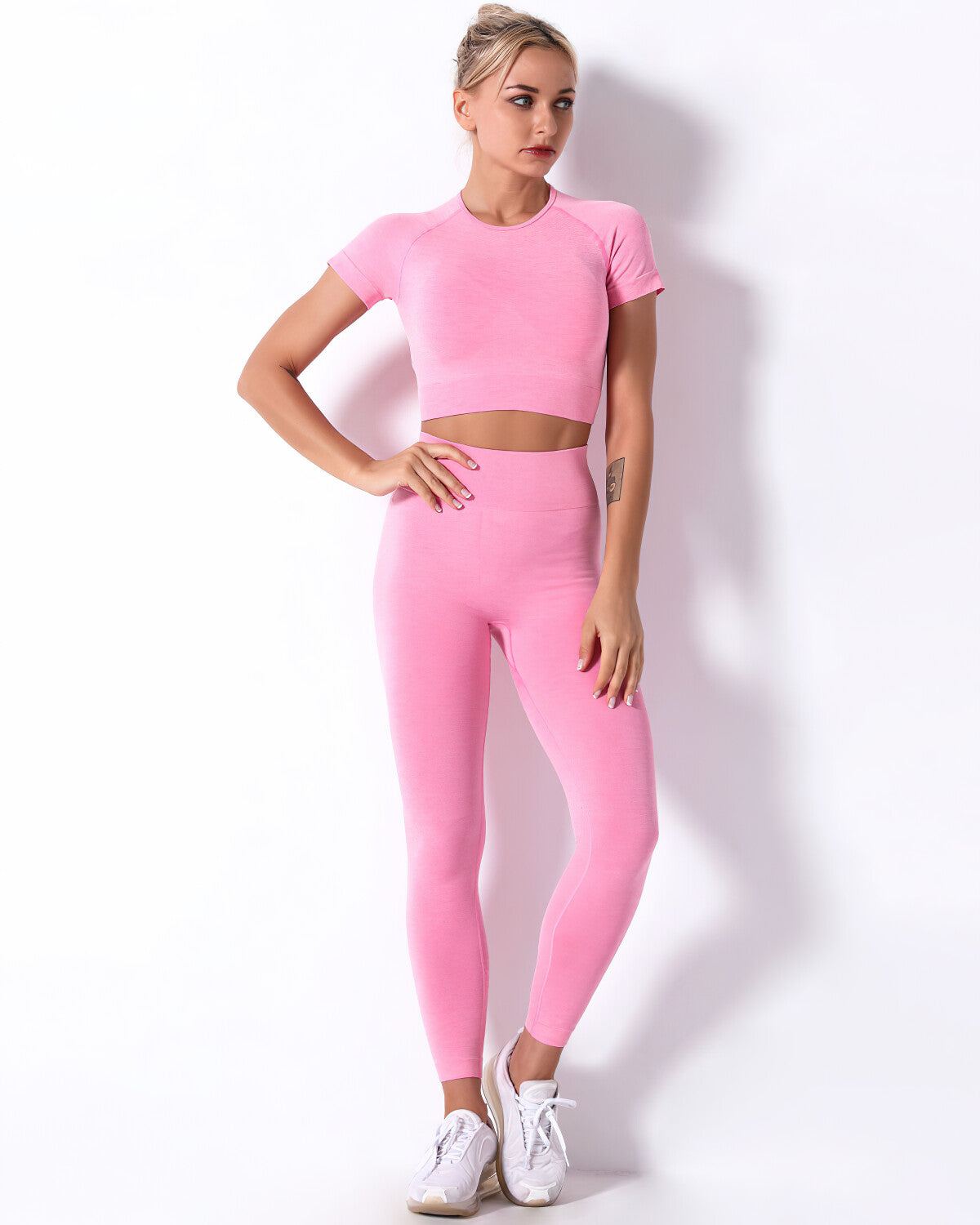 Mikaela Crop Top - Pink