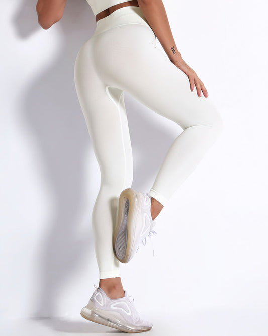 Mikaela Seamless Leggings - White