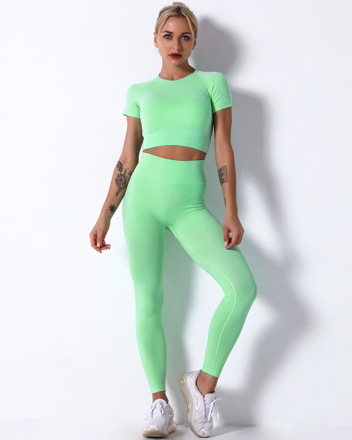 Mikaela Seamless Leggings - Green