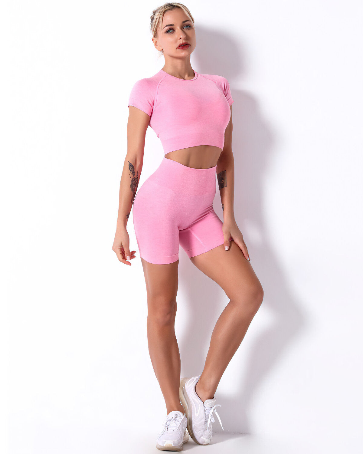 Mikaela Seamless Shorts - Pink