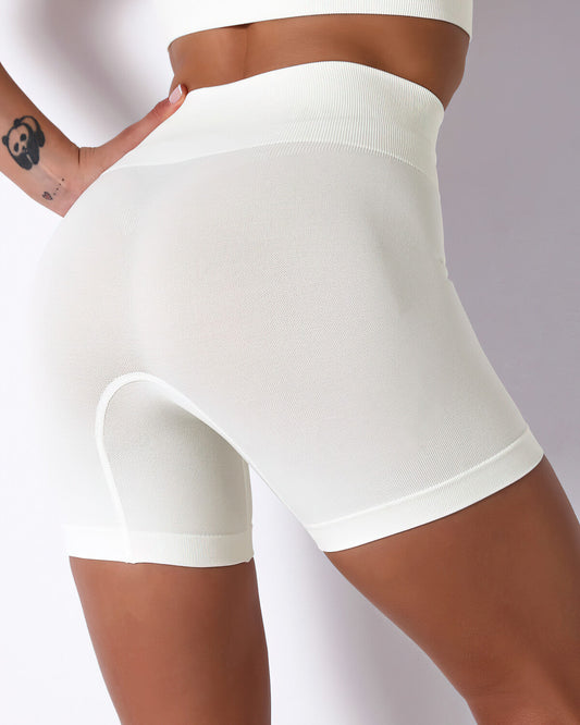 Mikaela Seamless Shorts - White