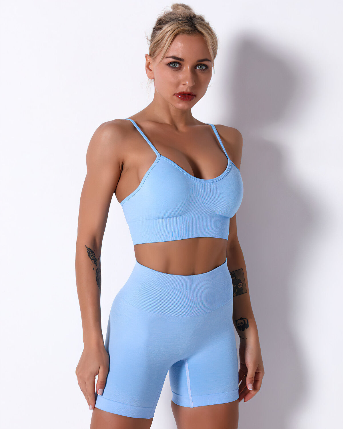 Mikaela Sports Bra - Blue