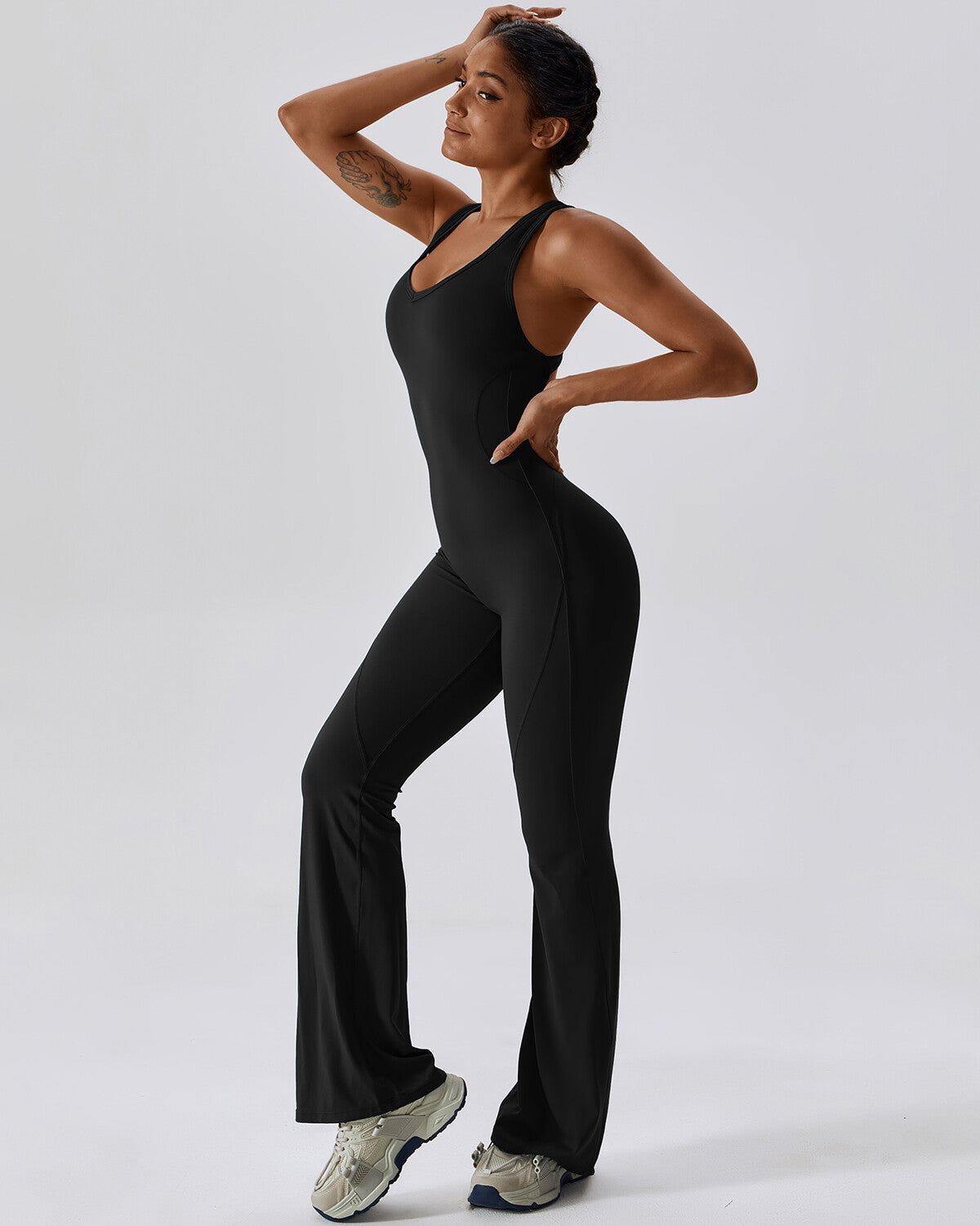 Murphy Seamless Jumpsuit - Black