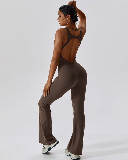 Murphy Seamless Jumpsuit - Brown