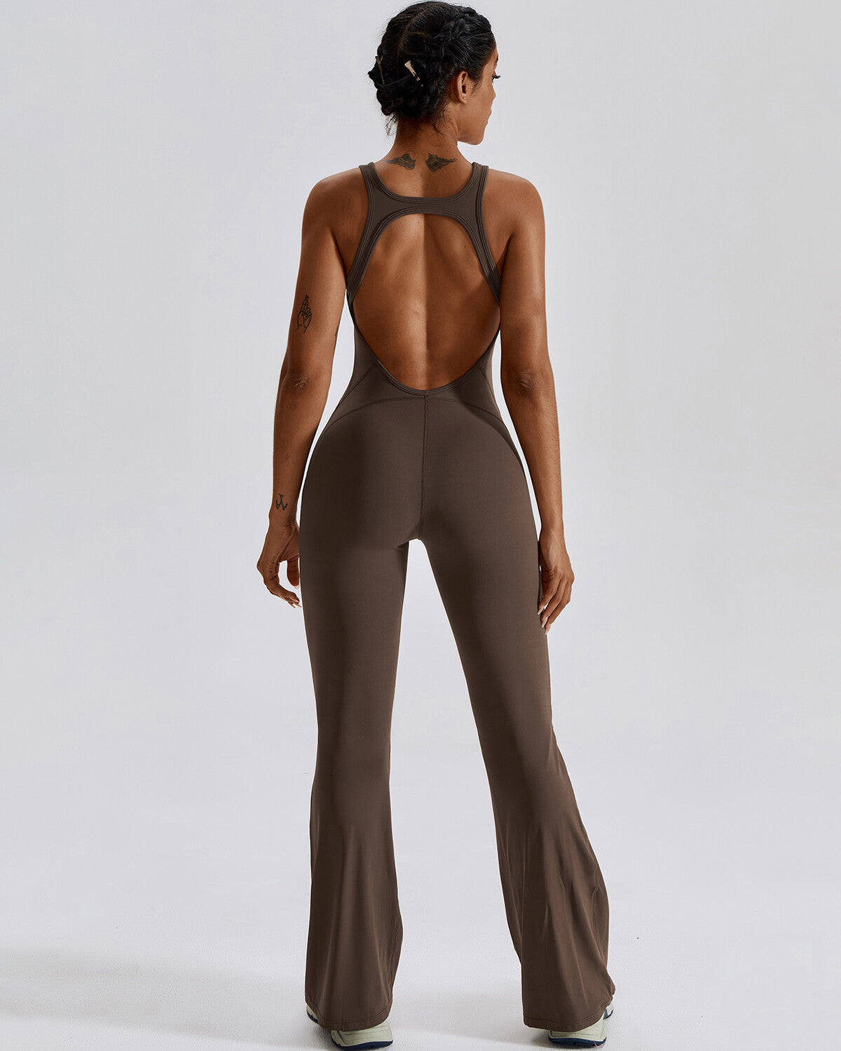 Murphy Seamless Jumpsuit - Brown