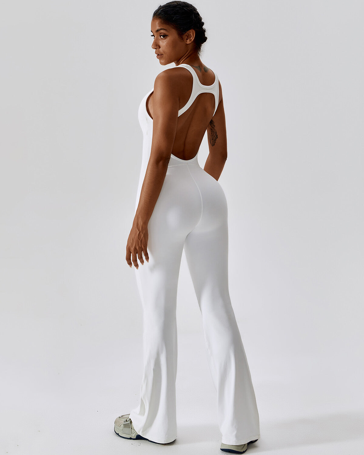 Murphy Seamless Jumpsuit - White