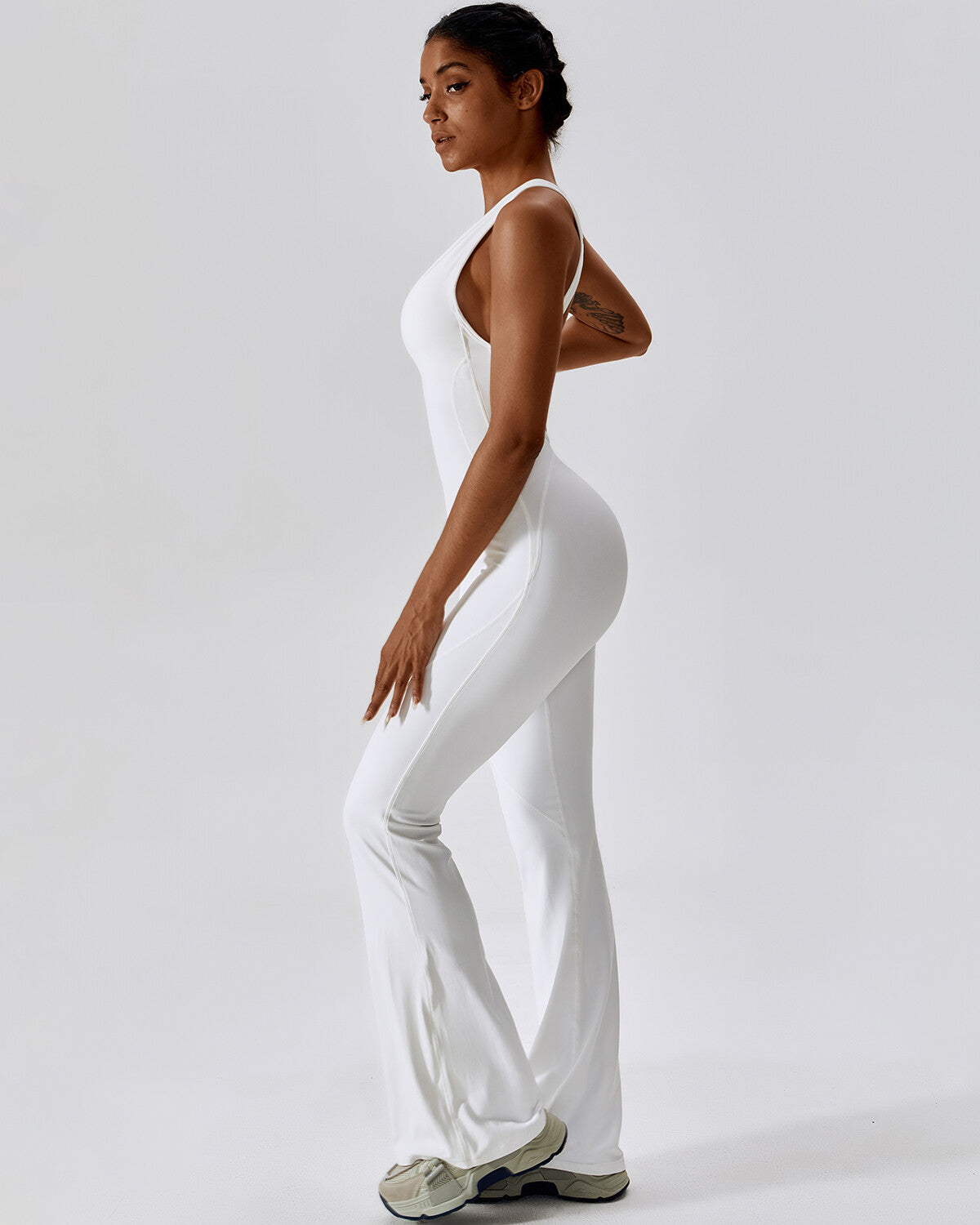 Murphy Seamless Jumpsuit - White