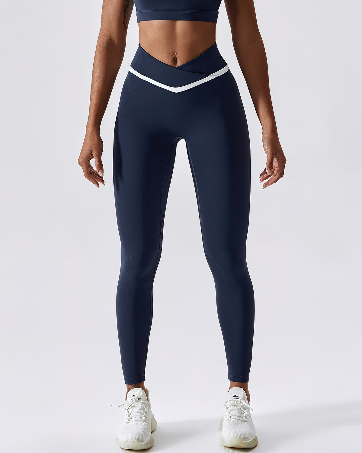 React Lisa Seamless Leggings - Blue