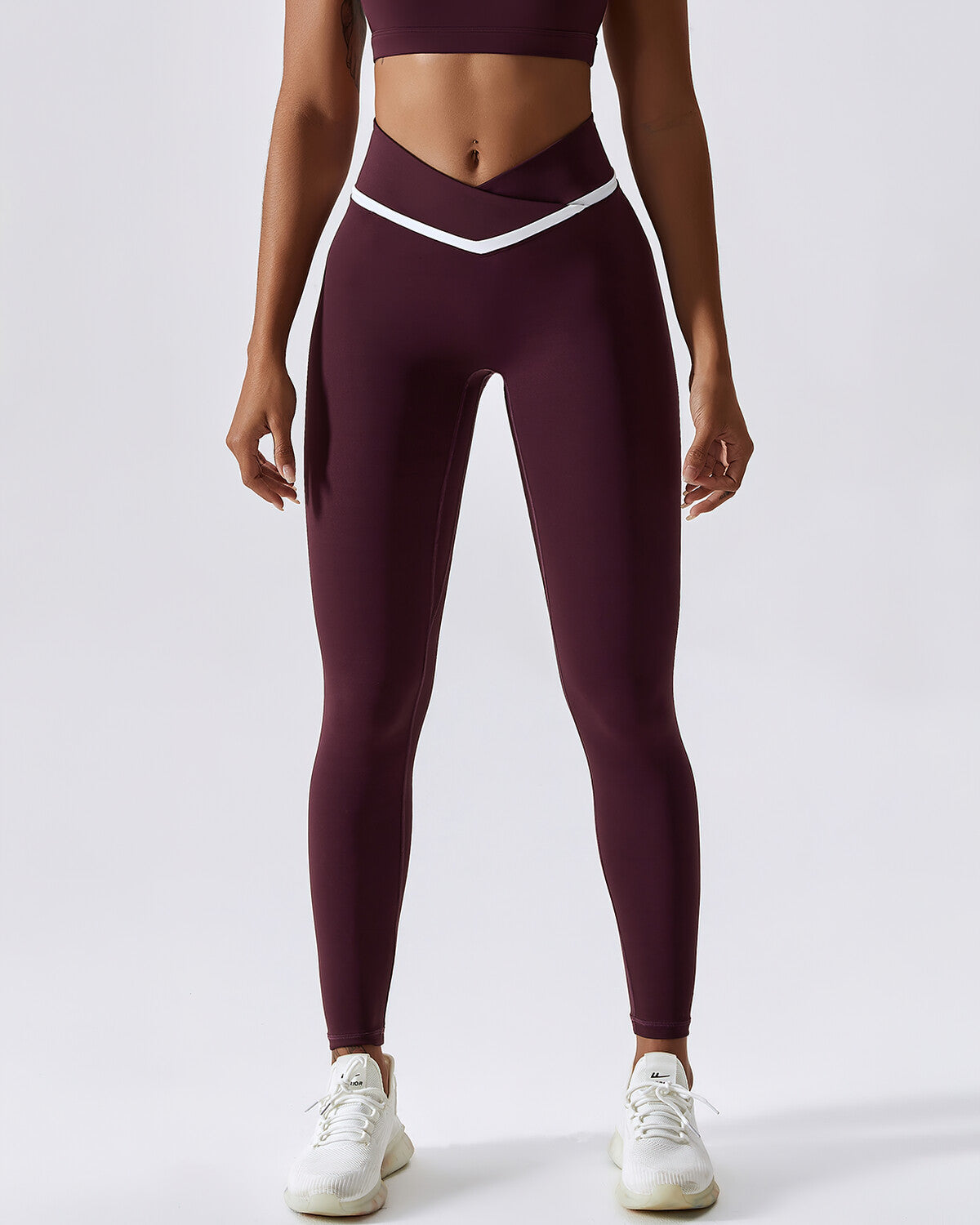 React Lisa Seamless Leggings - Red