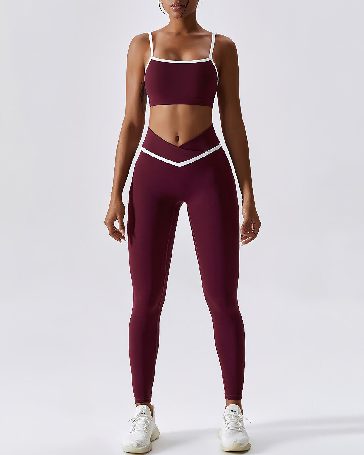 React Lisa Seamless Leggings - Red