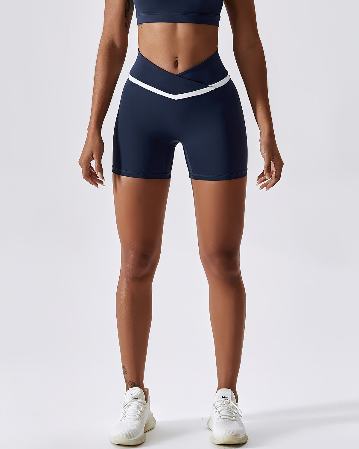 React Lisa Seamless Shorts - Blue