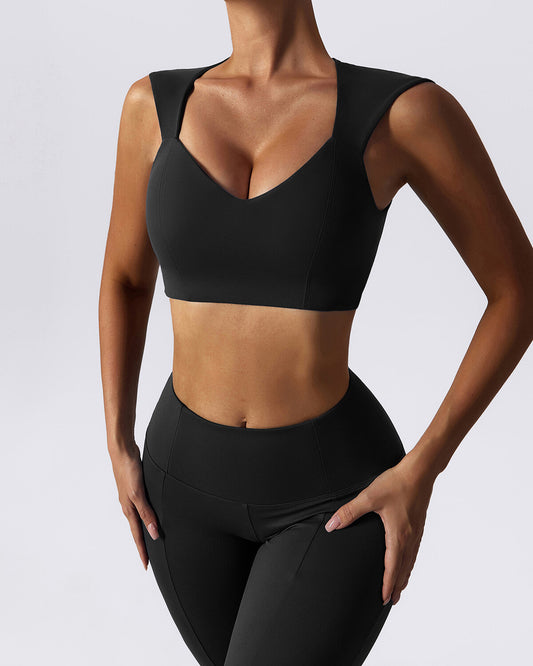 Nellie Crop Top - Black