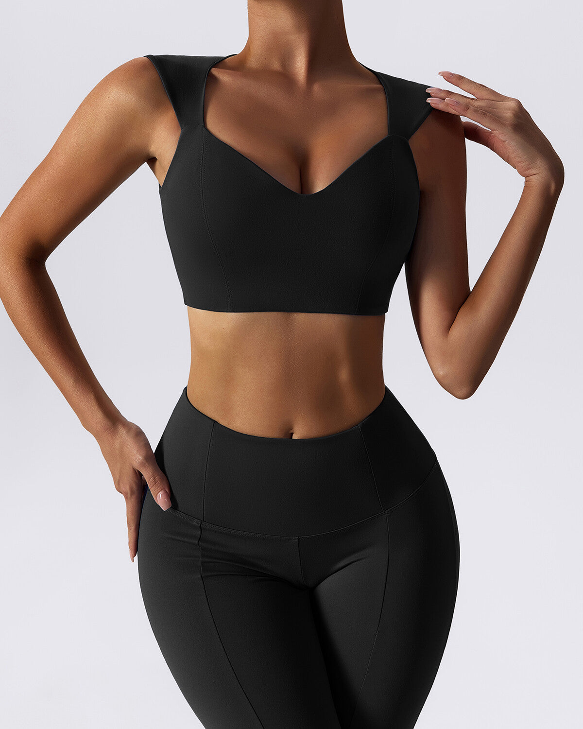 Nellie Crop Top - Black