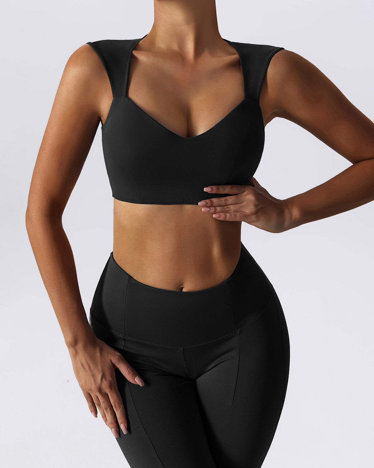 Nellie Crop Top - Black