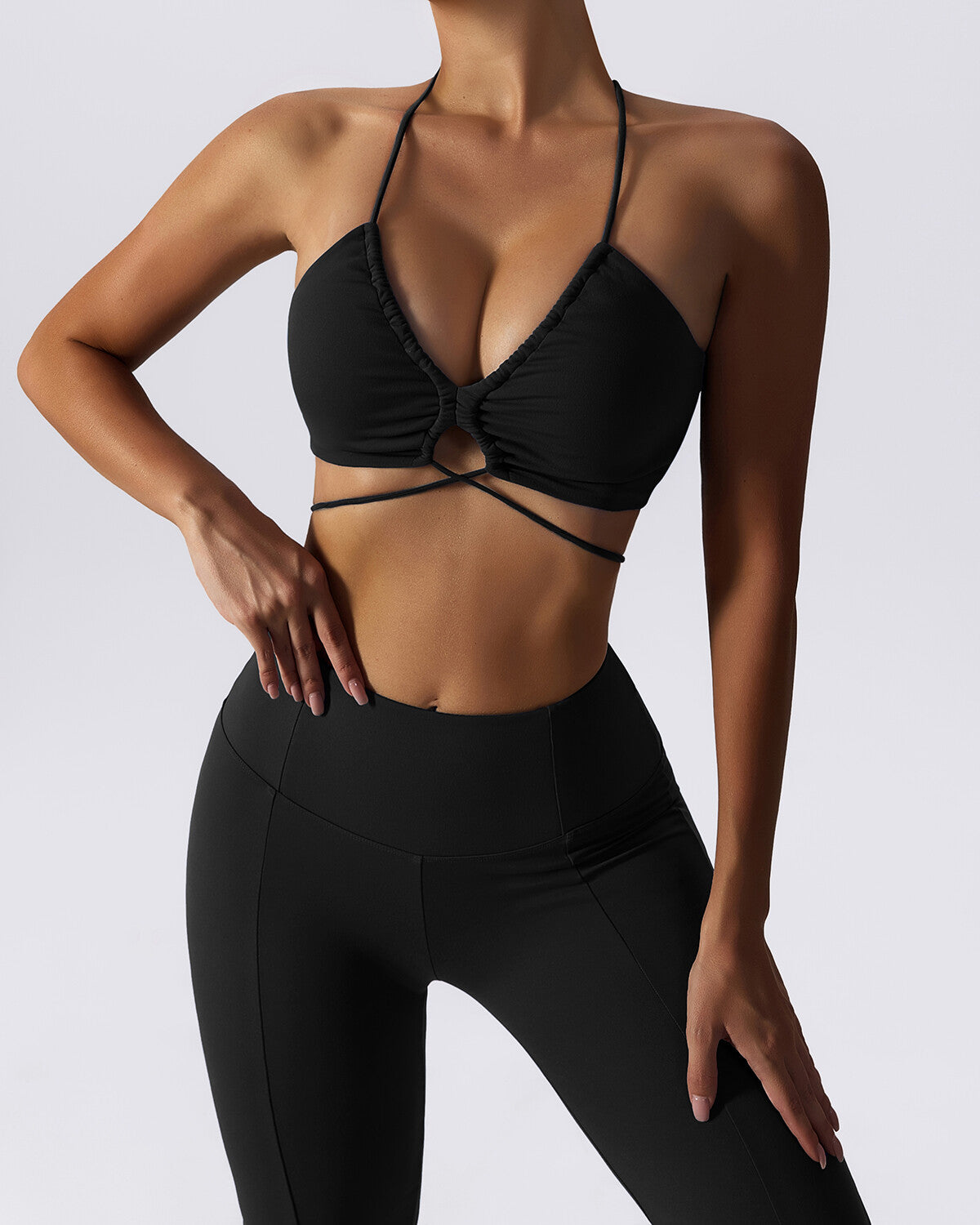 Nellie Sports Bra - Black