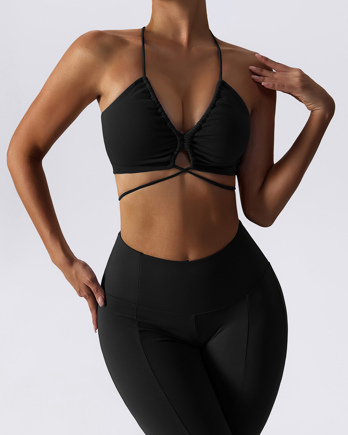 Nellie Sports Bra - Black