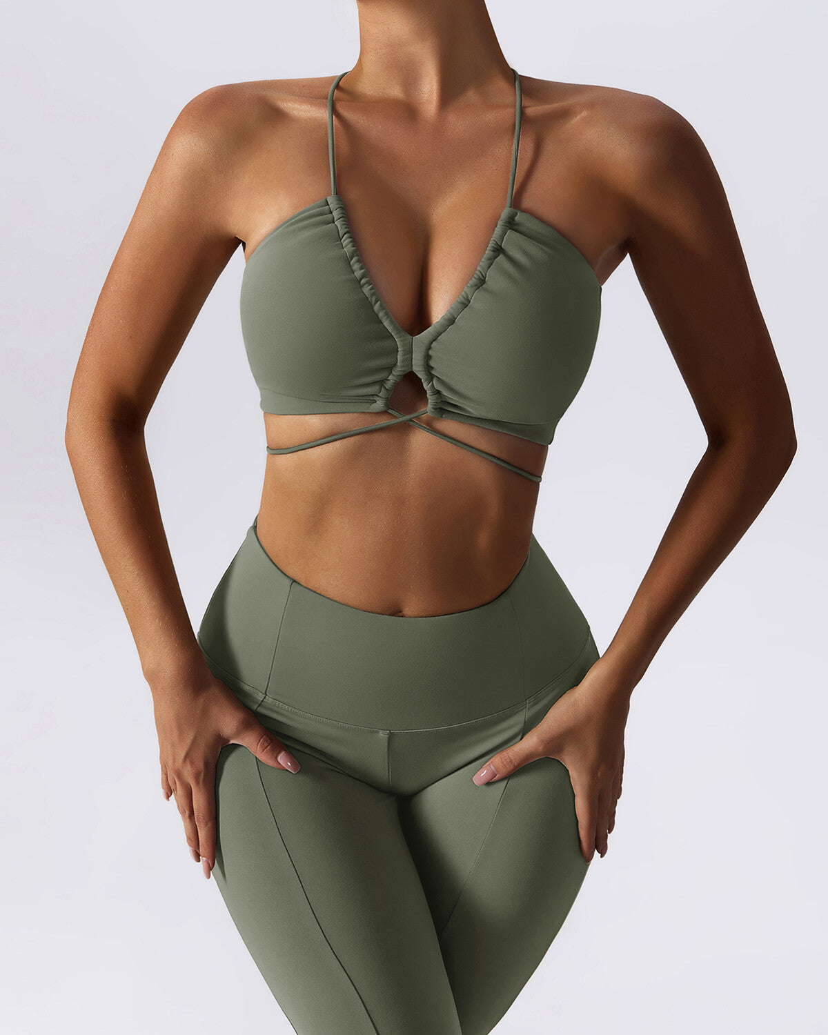 Nellie Sports Bra - Green