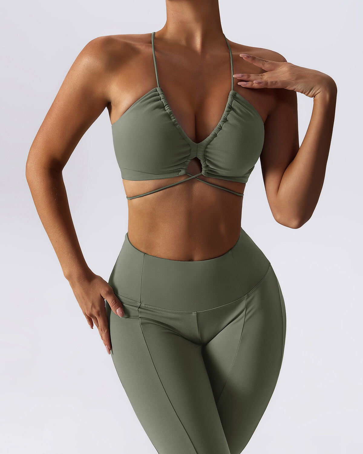 Nellie Sports Bra - Green