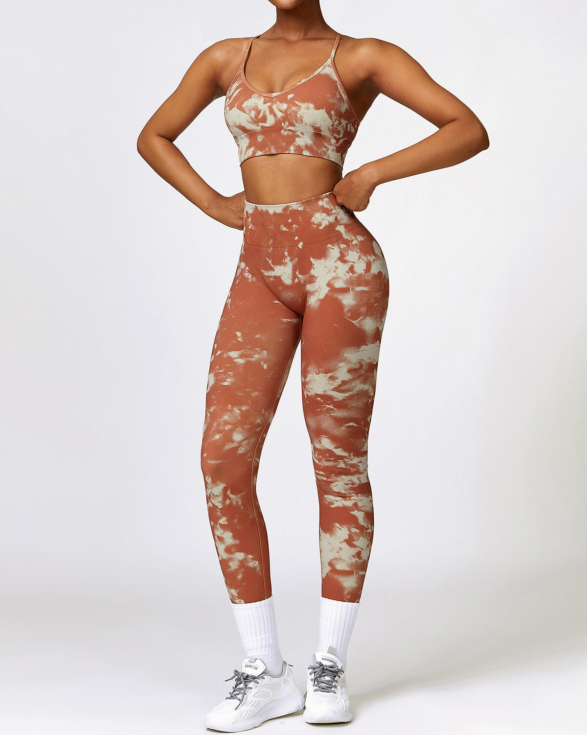 Nova Seamless Leggings - Brown