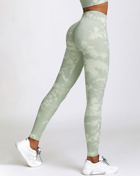 Nova Seamless Leggings - Green