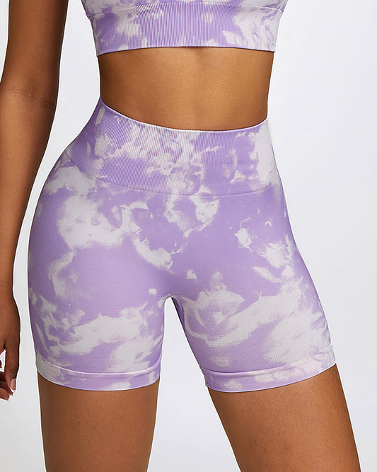 Nova Seamless Shorts - Purple