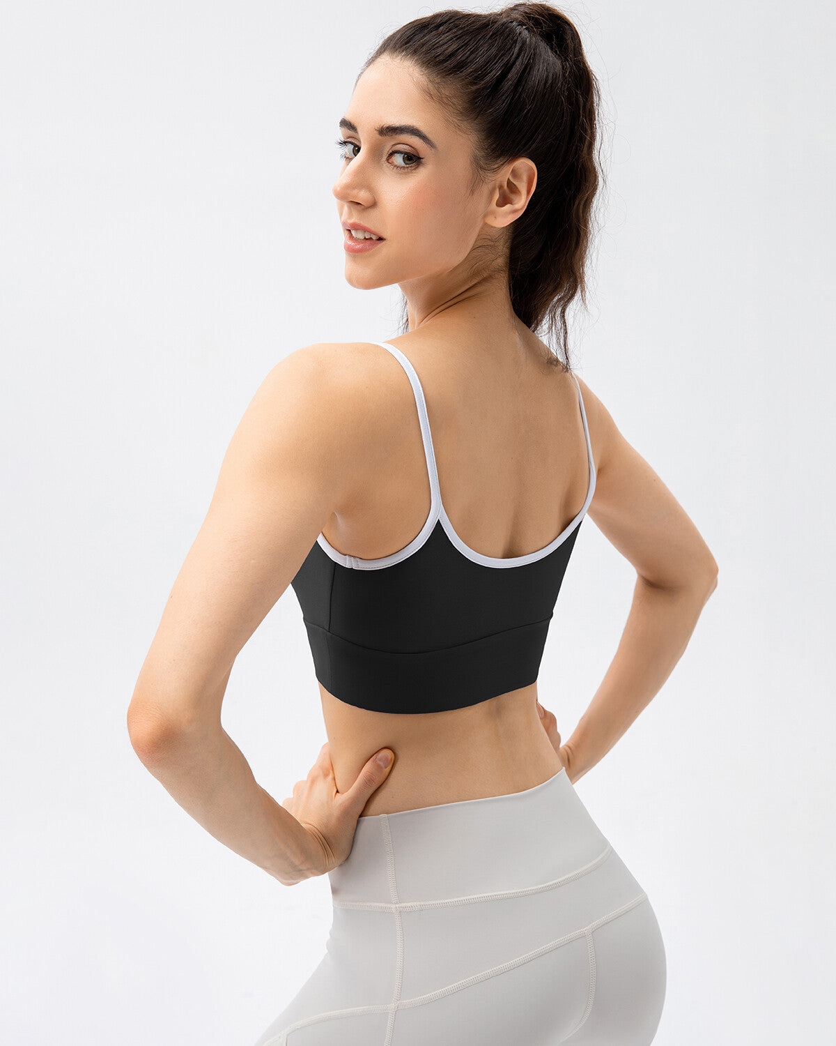 React Sarah Sports Bra - Black