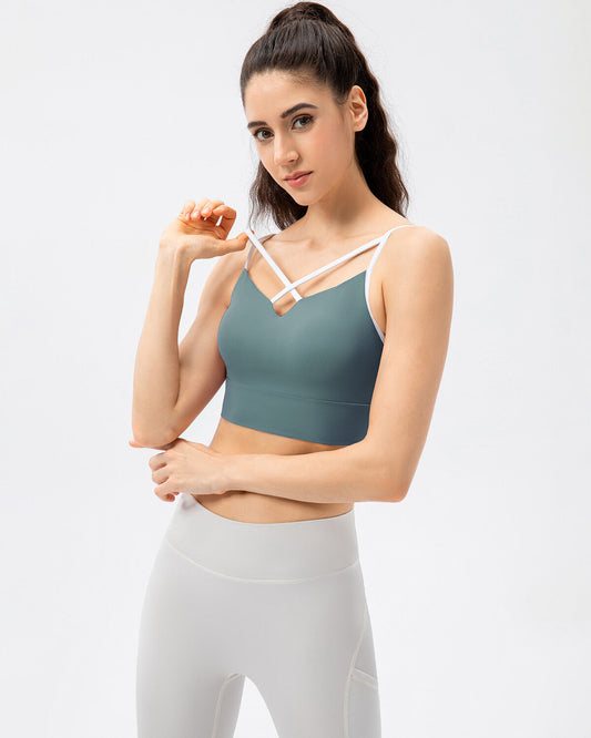 React Sarah Sports Bra - Green