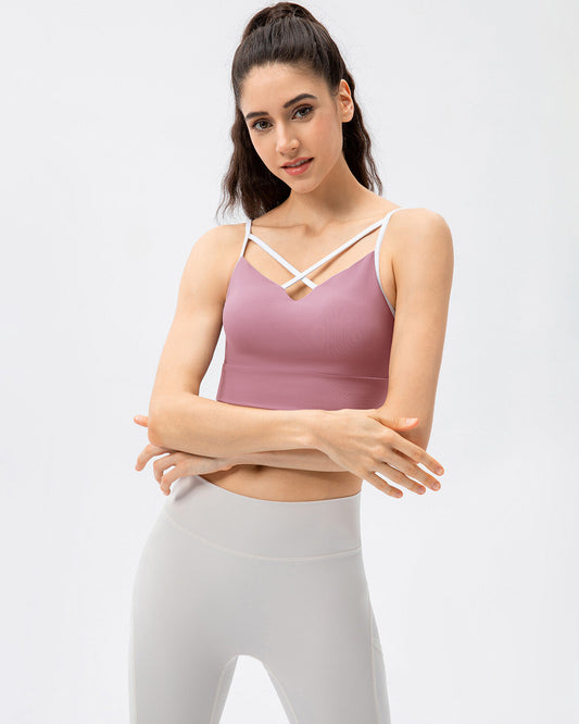 React Sarah Sports Bra - Pink