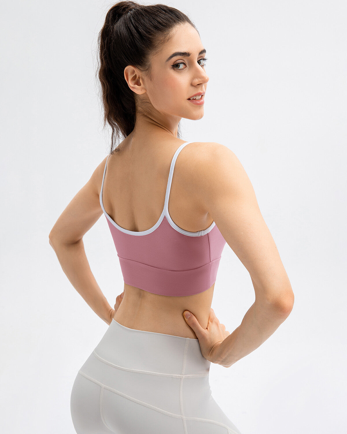 React Sarah Sports Bra - Pink