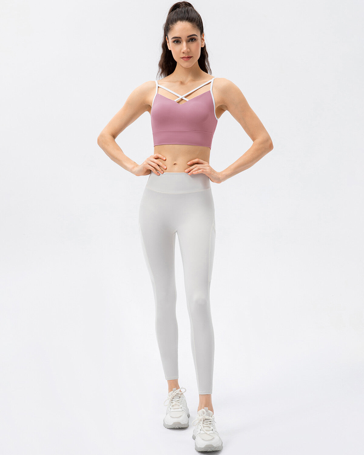 React Sarah Sports Bra - Pink