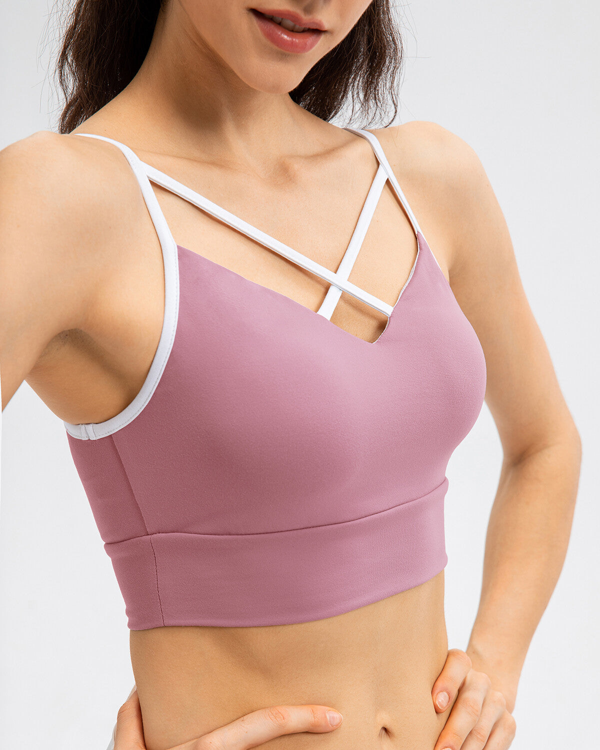 React Sarah Sports Bra - Pink