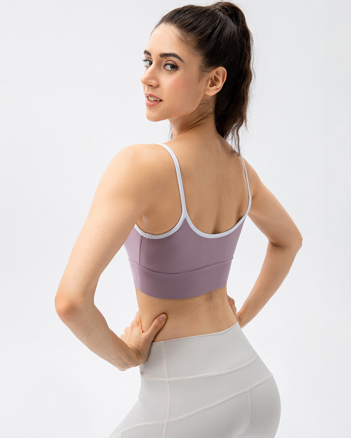 React Sarah Sports Bra - Purple