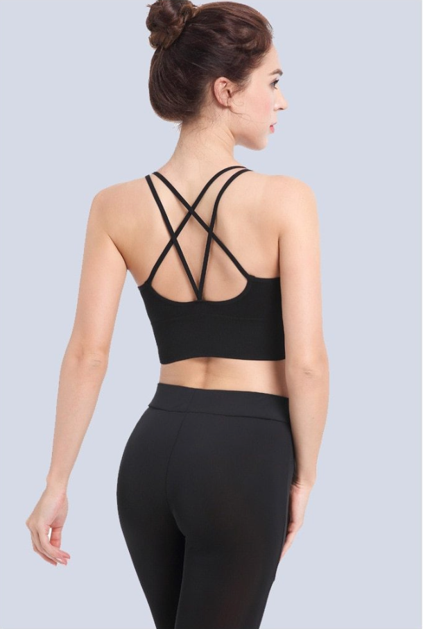 React SIGNATURE Sports Crop - Black