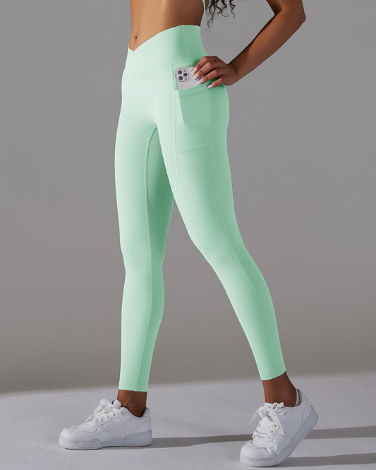 Selene Seamless Pocket Leggings - Green