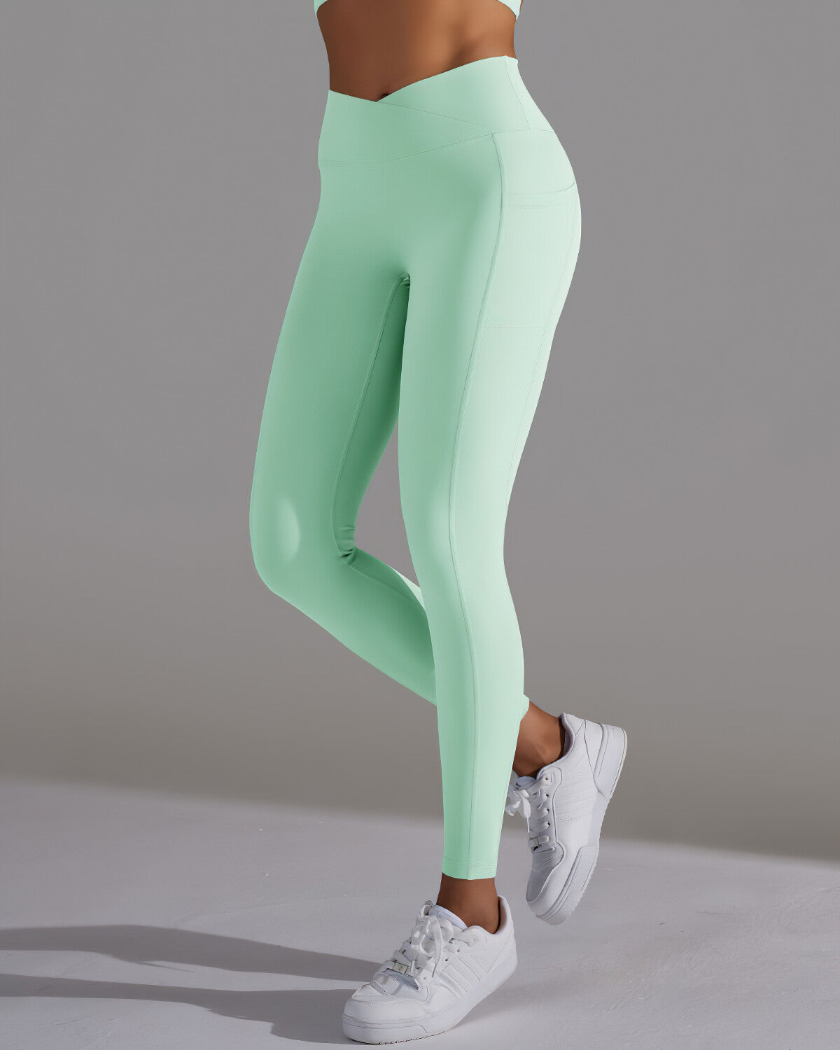 Selene Seamless Pocket Leggings - Green