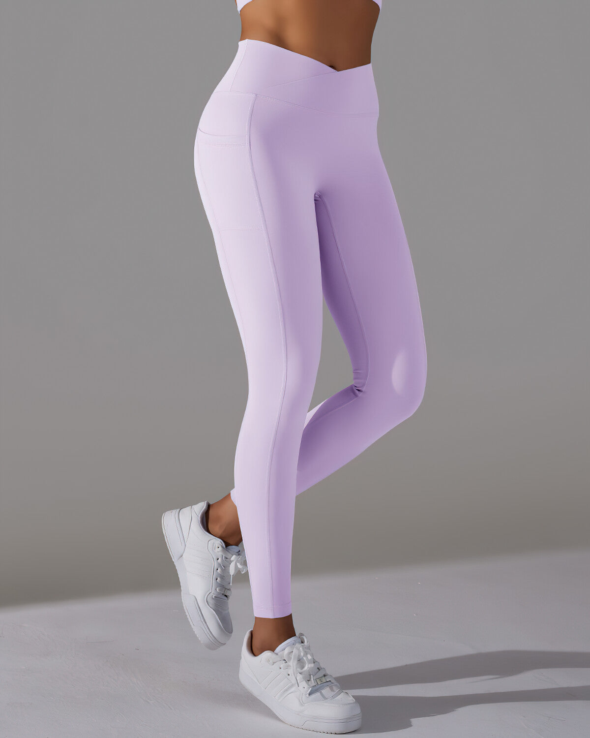 Selene Seamless Pocket Leggings - Purple