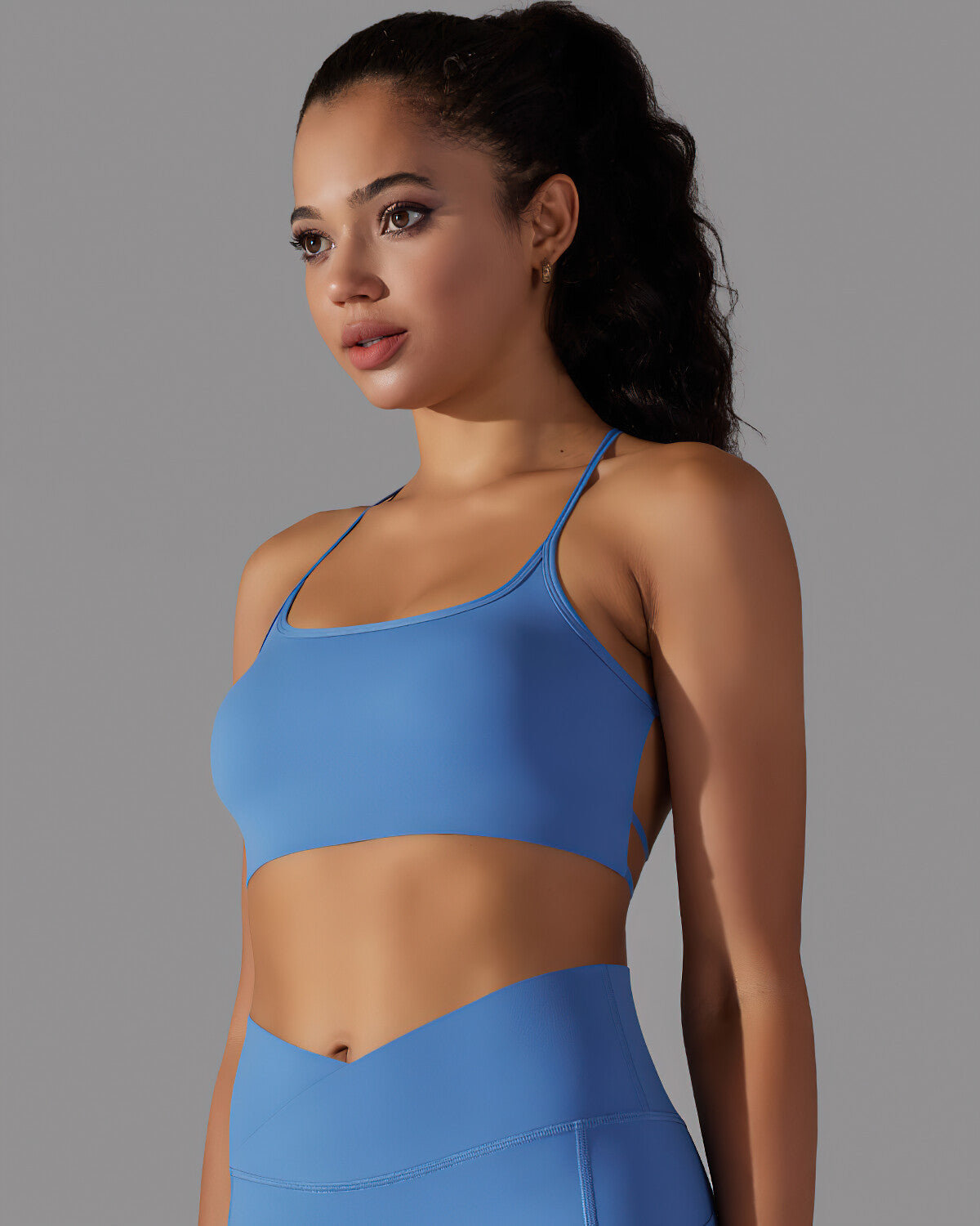 Selene Sports Bra - Blue