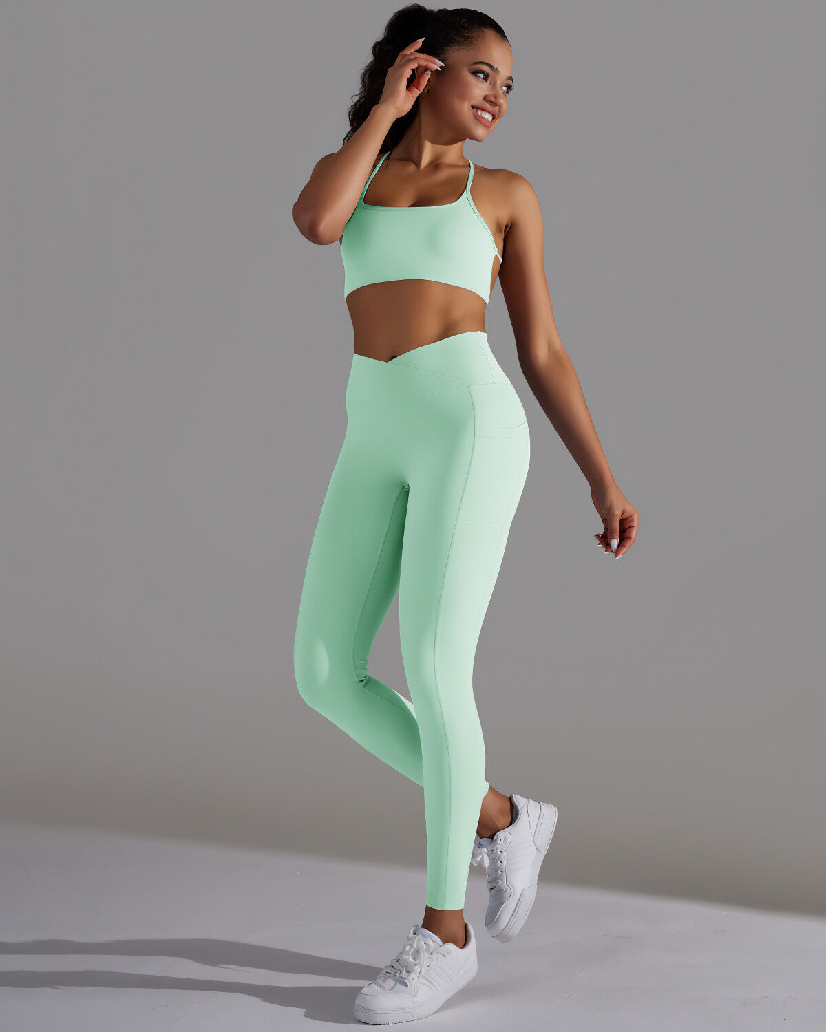 Selene Sports Bra - Green