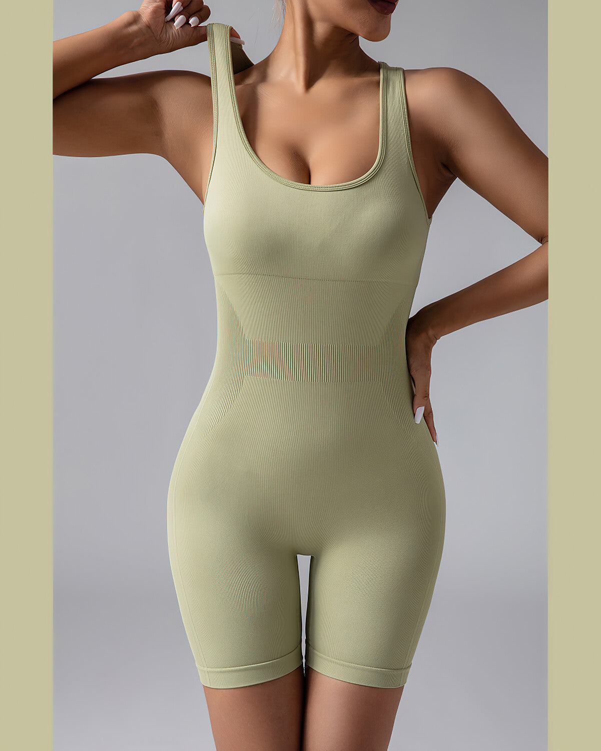 Wrenlee Seamless Jumpsuit - Green