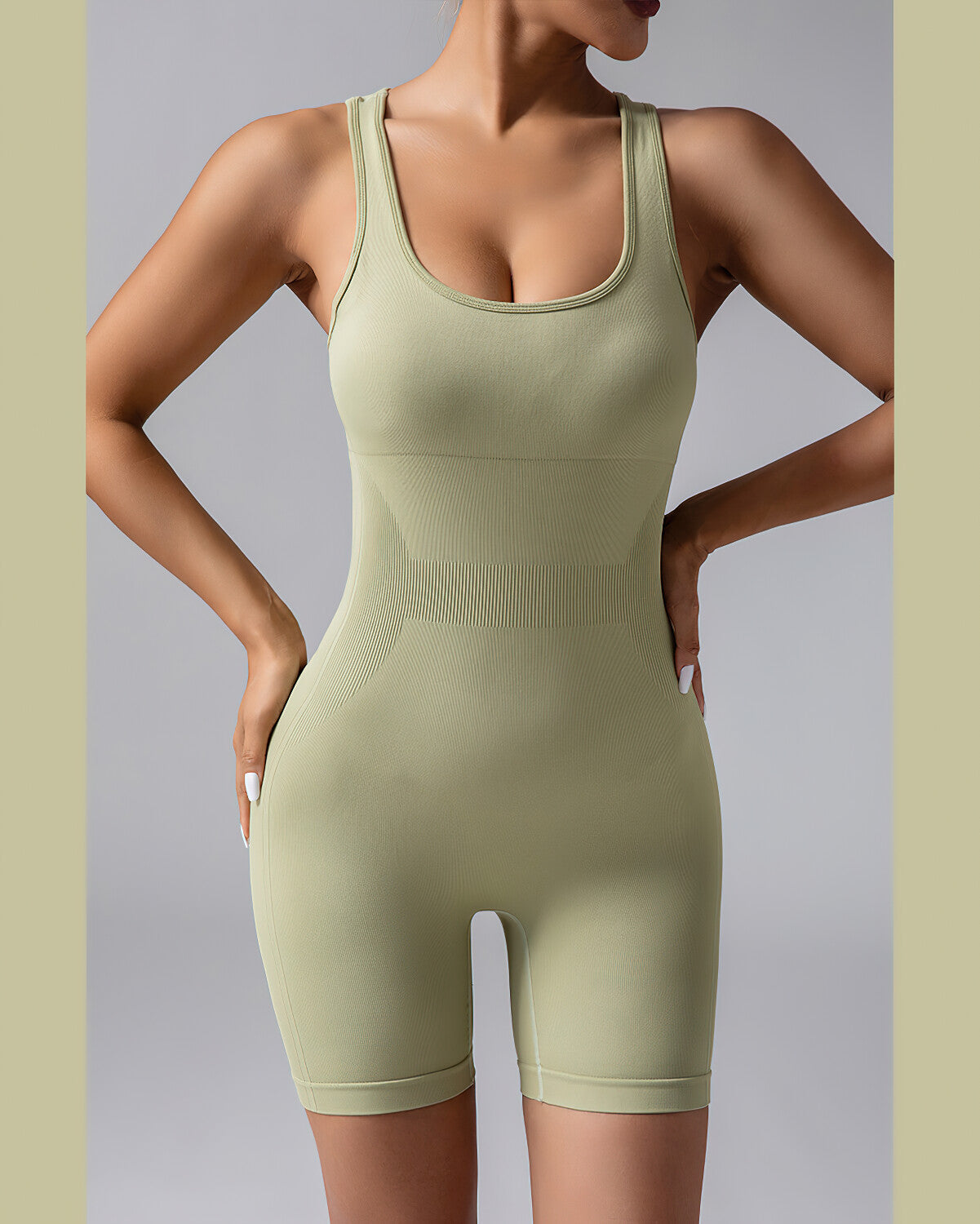 Wrenlee Seamless Jumpsuit - Green